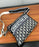 Dior Blue Oblique Embroidered Canvas Clutch