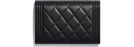 Chanel Boy Small Flap Wallet Black