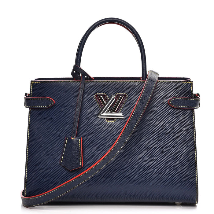 LV Twist Tote Epi Leather Indigo