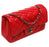 Chanel Classic Medium Handbag Red