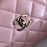 Chanel Small Flap Bag With Top Handle Pink