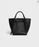 Celine Small Big Bag With Long Strap In Supple Grained Calfskin Black