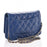 Chanel Wallet On Chain – WOC Quilted Lambskin Dark Blue Gold-Toned