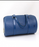 LV Soufflot Bag Black Epi Leather Blue