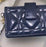 Lady Dior Calfskin Card Holder Denim Blue