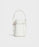 Celine Big Nano Bucket In Supple Grained Calfskin White
