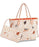 LV Neverfull MM Catogram White/Orange