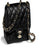 Chanel Classic Maxi Handbag Black Grained Calfskin Silver-Toned