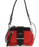 Prada Sidonie Leather Shoulder Bag Red / Black