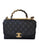 Chanel Small Flap Bag With Top Handle Black