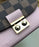 LV Croisette Compact Wallet Damier Ebene canvas w/ grained leather Magnolia
