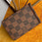 LV Pince Wallet Damier Ebene Brown