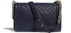 Chanel Boy Medium Handbag Black