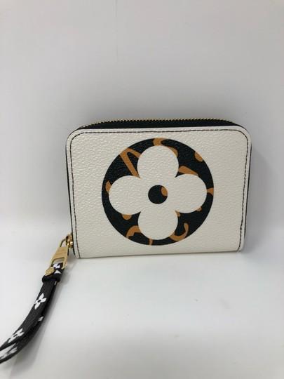 LV Jungle Zippy Coin Purse Giant Monogram Ivoire