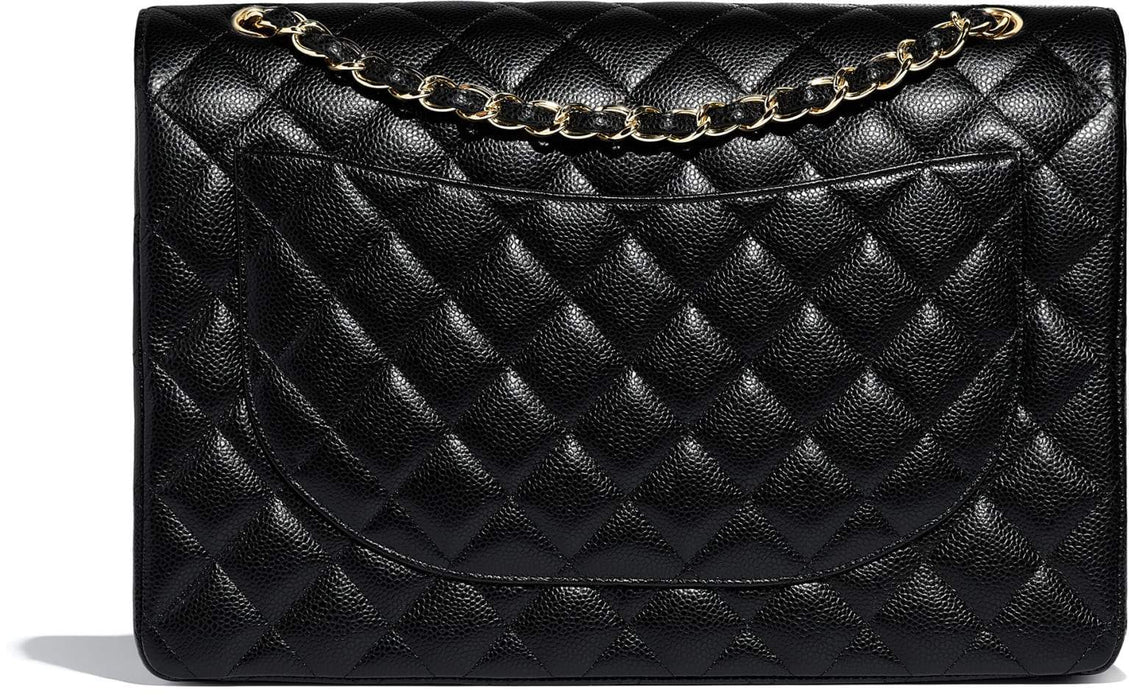 Chanel Large Classic Handbag Black