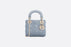 Mini Lady Dior Lambskin Bag Blue