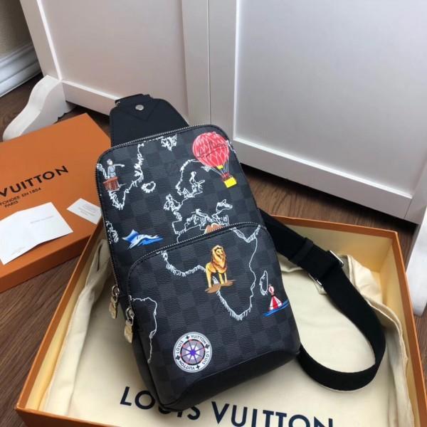 Lv sling bag for men original 1500 - Fashion Live online