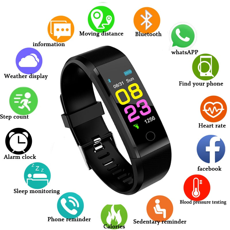 New Smart Fitness Tracker Watch