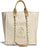 Chanel Deauville Fabric Tote Ecru & Beige
