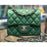 Chanel Boy Square Clutch With Chain – CWC Grained Calfskin Green